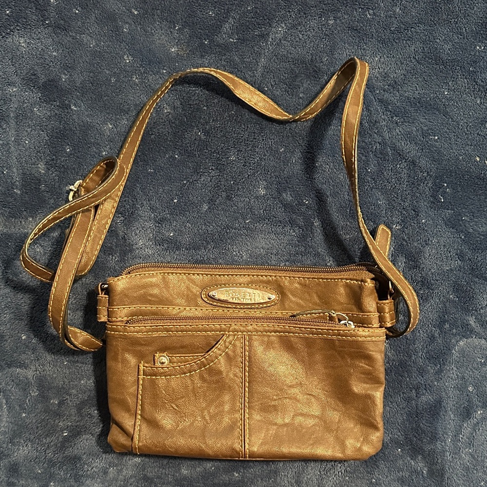 Rosetti Brown Crossbody Bag